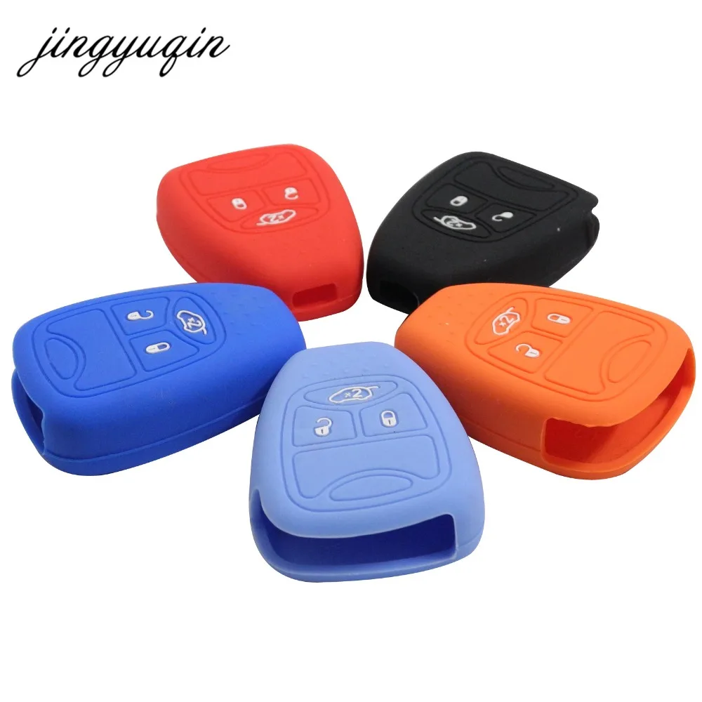 Силиконовый чехол для дистанционного ключа jingyuqin 30 шт./лот 3/4 Jeep /Commander /Cherokee