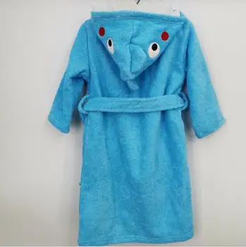 

Kids Hooded Towel Children Swim Towel Wrap 100% Cotton Eco-Printing 2 Designs 2 Sizes Optional