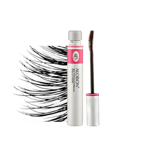 

1pc Black Ink Alobon 3d Fiber Lashes Mascara Individual Curl Eyelash Extension Colossal Mascara Volume Express Makeup