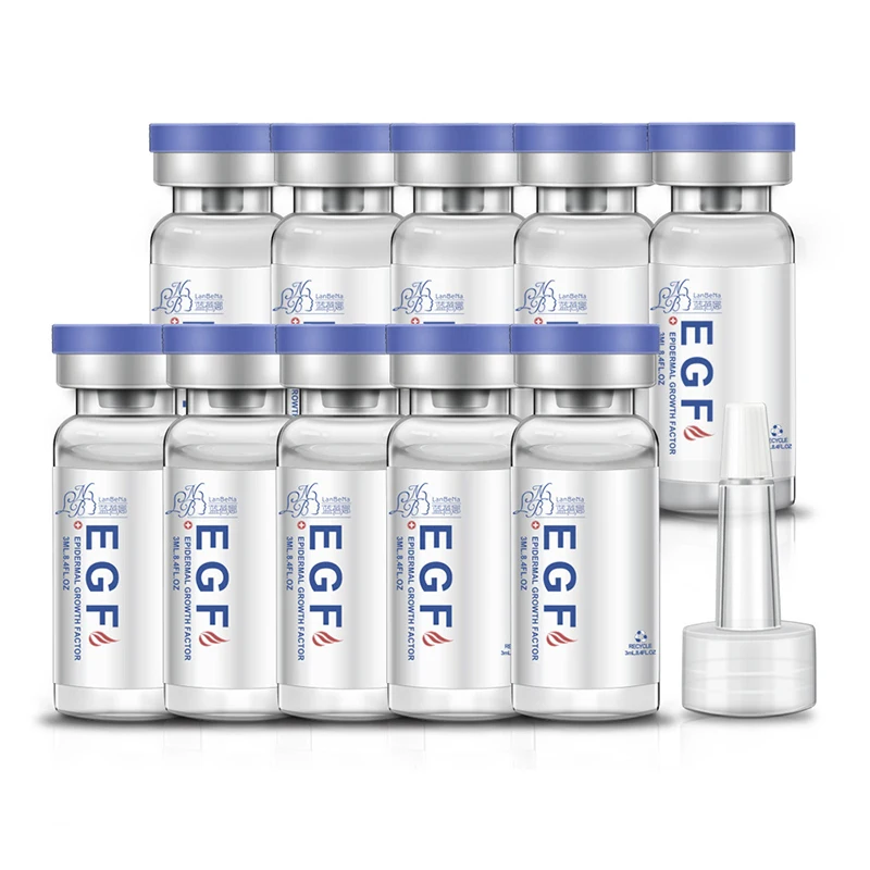 

LANBENA 10Pcs/box EGF Skin Care Face Acne Treatment Acne Scars Cream Anti Acne Removal Gel Whitening Face Cream Stretch Marks