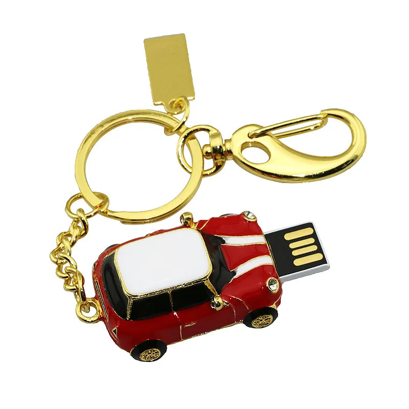 Оптовая Продажа Mini Cooper автомобиль укладки usb флеш-накопитель 8 г USB 2.0 Флеш накопитель 4 г флэш-памяти 16 г U диск Флеш накопитель 32 ГБ pendriver