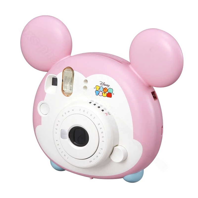  Fujifilm Instax Mini Instant Camera Tsum Tsum Gift Set with 10 Sheets Cartoon Photo PapersPresent f