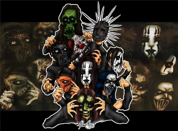 Slipknot Band  Joey Mask Halloween Party - 1