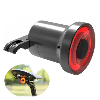 

Mini Bike Brake Light Intelligent Sensory Bicycle Tail Rear Light USB Charging Brake Sensing Cycling Taillight LED Lamp