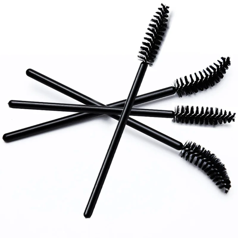 YOKPN 50 Pcs Disposable Eyelash Brush Professional Beauty Makeup