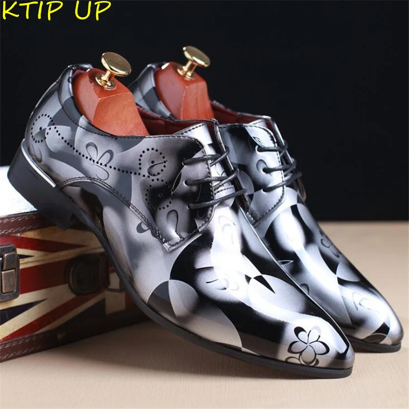 

Business Luxury OXford Shoes Men Breathable PU Leather Shoes Rubber Formal Dress Shoes Male Office Party Wedding Shoes Mocassins
