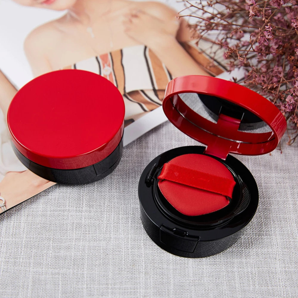 

Professional Beauty Make Up Case with Air Cushion Sponge Powder Puff Empty Box Foundation BB Cream Sponge Dropshipping J11