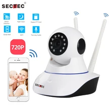 SECTEC 720P WiFi Camera Home Security IP Camera Surveillance Camera CCTV Camera Night Vision Two way Audio Baby Monitor