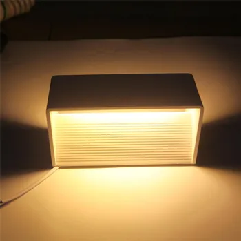 

Dimmable LED Wall Lamp 10W 15W 20W AC85-265V Modern Simple Bedroom Lights Indoor Dining-room Corridor Lighting Aluminum Material