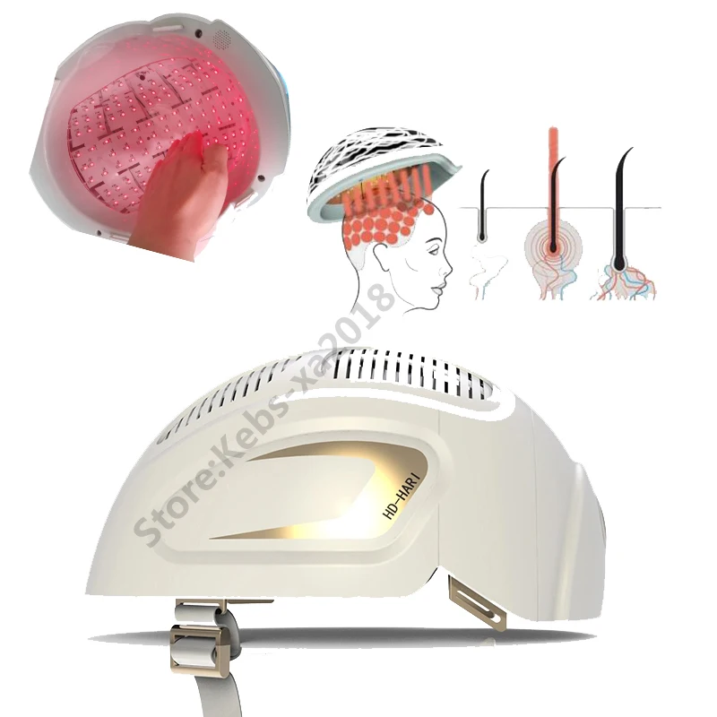 

Home use Hair Regrow Laser Helmet Medical Fast Growth Hair Cap Hair Loss Solution For Men Women Hair Loss Products