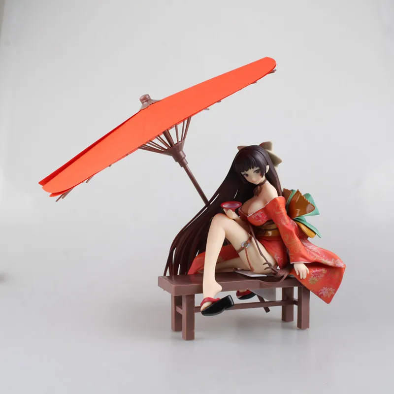 

Native Tony Tomoe Nakahara Sexy Girl Kimono With Kimono 1/7 Scale Painted Action Figure Toys 19cm