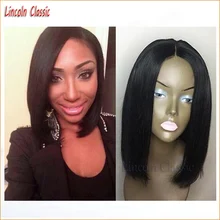 NEW Human Hair Bob Cut Wigs Virgin Peruvian Full Lace Bob Wigs Glueless Lace Front Human Hair Wig Bob Style Natural Hairline