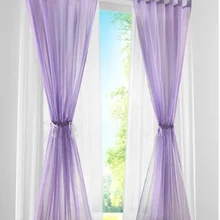 Двухслойные 2 цвета занавески для окна, качественные прозрачные марлевые занавески для гостиной, индивидуальные