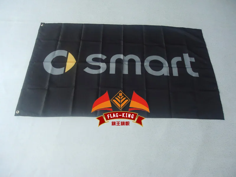

smart mini car racing flag,90*150CM, 100% polyester smart banner