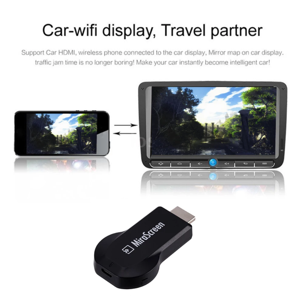 Новинка MiraScreen tv Stick Dongle Anycast Crome Cast HDM 1080P WiFi Дисплей приемник Miracast Chromecast PC Android tv