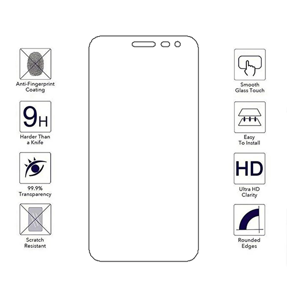 9H 2.5D Закаленное стекло для телефона Samsung Galaxy J2 ядро протектор экрана J2core