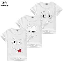 DMDM PIG Baby Boy Clothes Toddler Girl Clothing T Shirts Funny Kids Tshirt Children’s T-Shirts For Girls Boys Tops Size 7 8 9 10