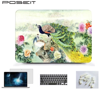 

Matte Hard Case Cover+Keyboard Cover+Screen protector+Dust Plugs For MacBook Air 11 13 Pro 13 15 Retina 12 13 15 ''Touch Bar 13