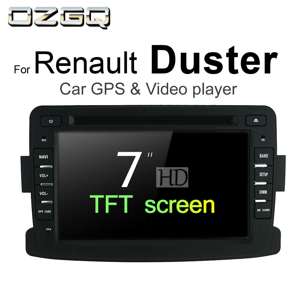 OZGQ Android 7 1 Автомобильный DVD плеер для Renault Duster/Duster Oroch Авто GPS навигация Bluetooth радио