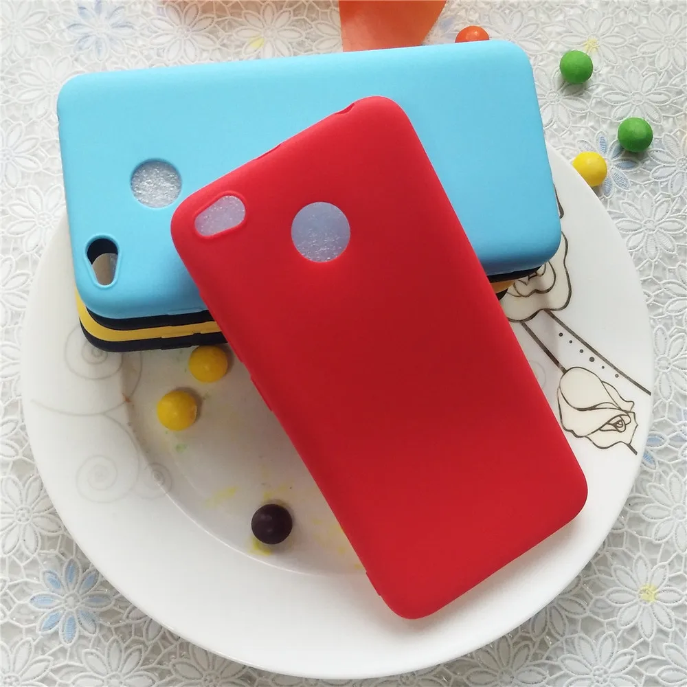 Высококачественный карамельный чехол с полным покрытием для Xiaomi redmi 4x Macarons