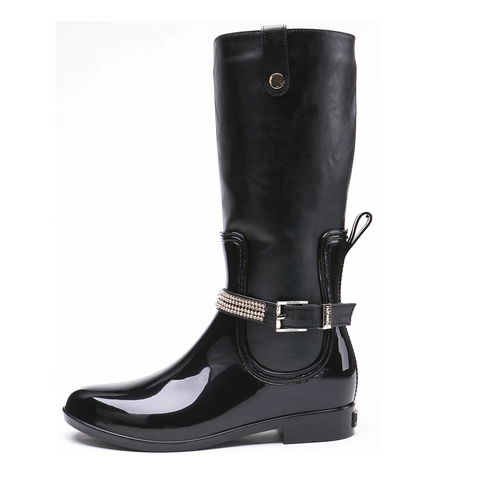 TONGPU/Женские Модные непромокаемые сапоги до колена 58 394|high rain boots|knee high bootsrain boots |