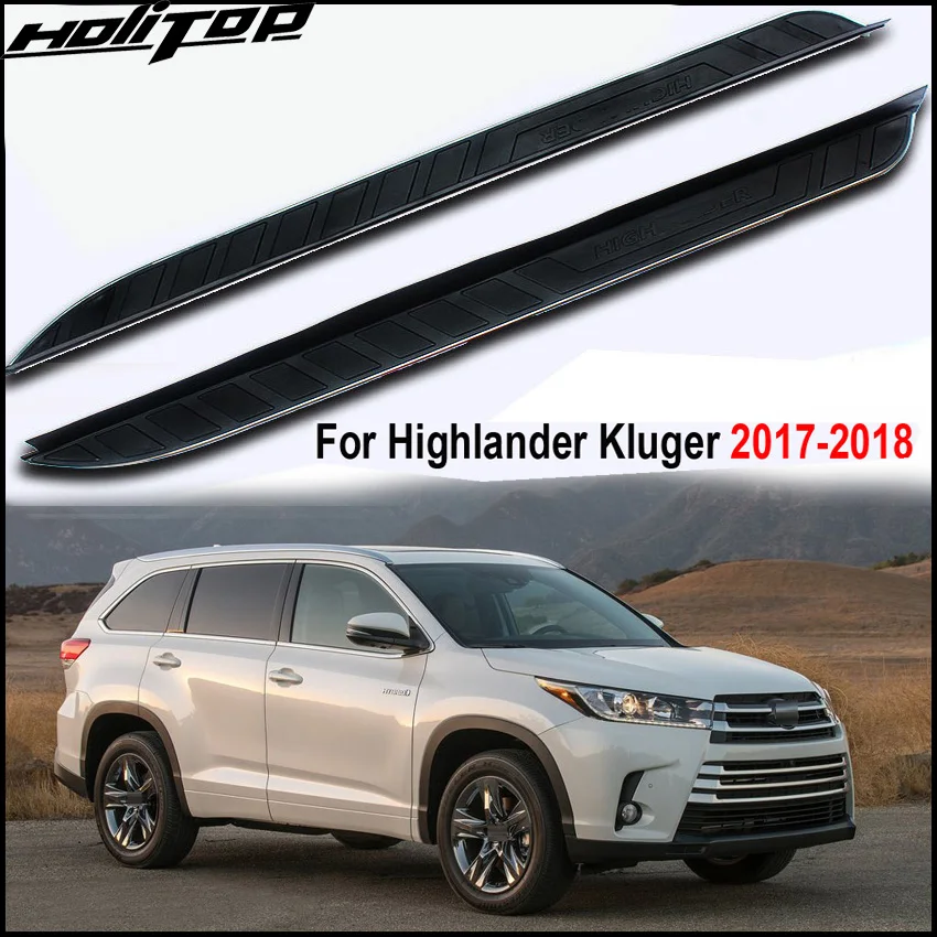 Новое поступление Беговая доска боковая ступенька nerf бар для Toyota New Highlander Kluger+, от ISO9001 завода, переработанный