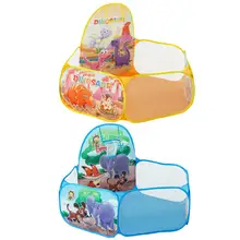 1,2 м детский домик для игр палатка животные узор бросать мяч в баскетбольную корзину океан мяч бассейн мальчик девочка внешний дом игрушки Детская игровая палатка