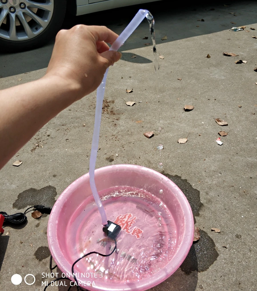 DC маленький Солнечный водяной насос 5 В 3 Вт поликристаллическая солнечная