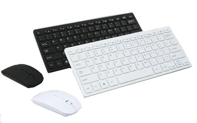 

Wireless Keyboard 2.4Ghz Multimedia Silent Mice Combos Ultra Thin Whaterproof For WindowsXP/7/8/10 PC Gaming TV