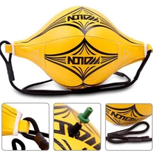 NEW Muay Thai PU Punching Bag Speed Ball Boxing Pear Professional Equipment BodyBuilding Fitness Double End MMA