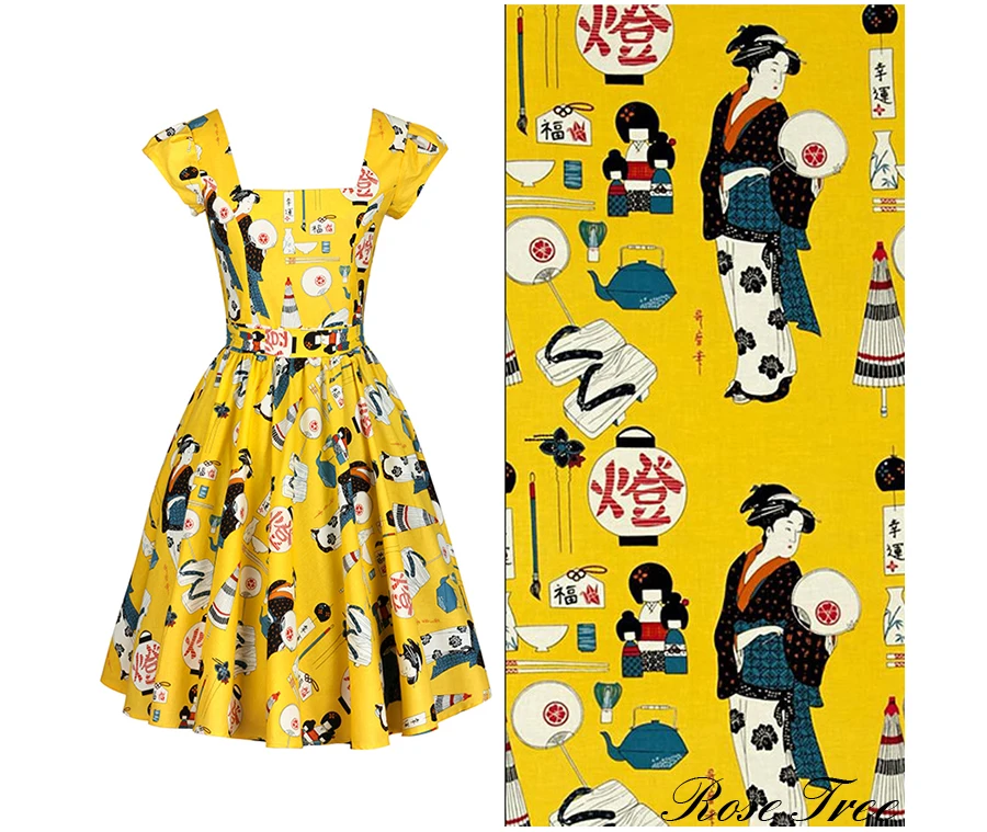 

Japanese kimono Cotton Bed sheet Fabric,Patchwork Cloth,DIY Sewing Quilting Fat Quarters Material For D30