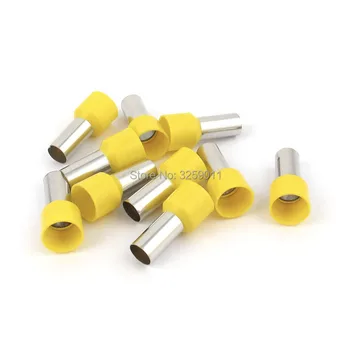 

50PCS E16-18 Electrical Crimp tubular Pre-Insulating Terminal Block Wire Connector Cable Cord End Ferrule EV16-18 AWG 5 18.0mm