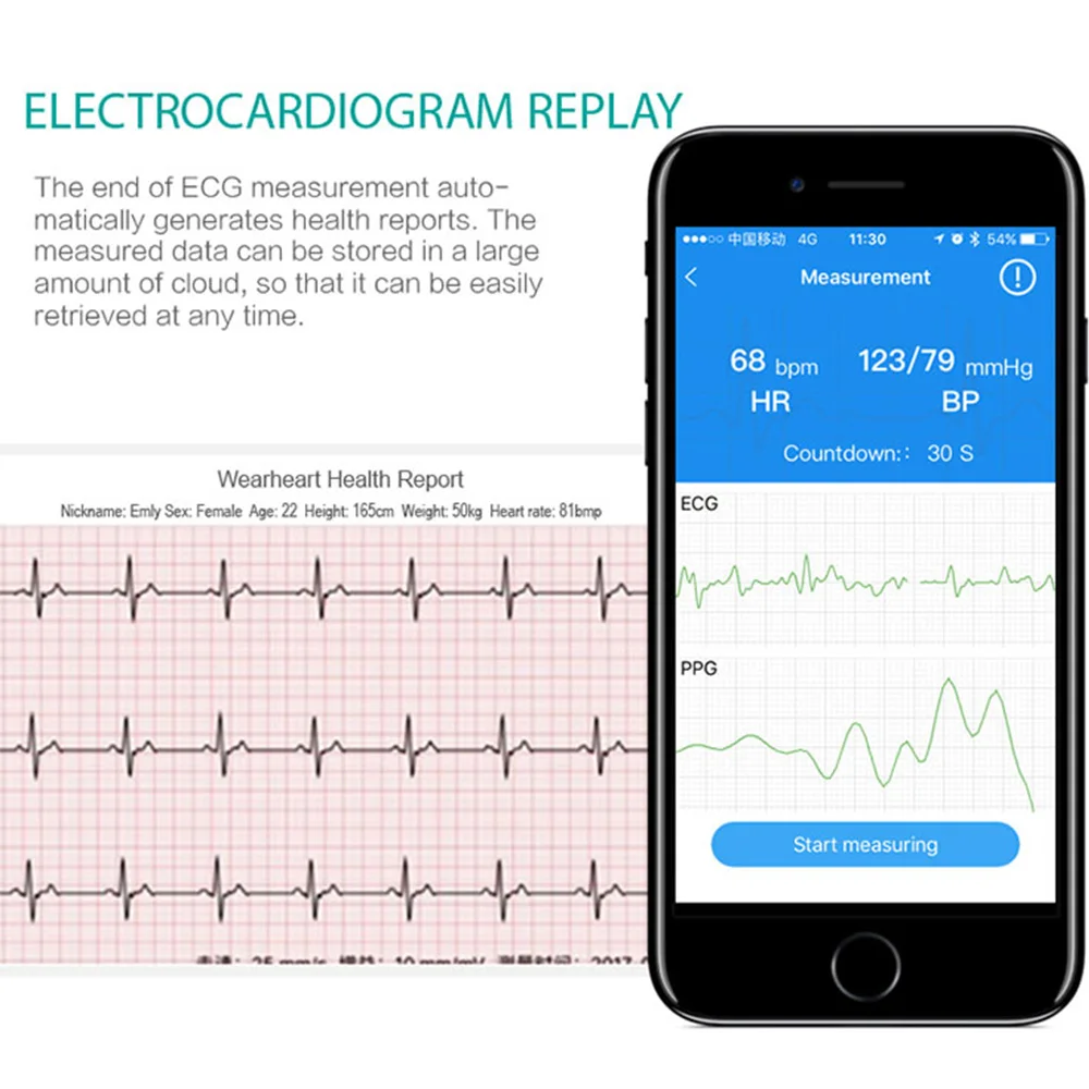 Часы Timethinker E07 Smartwatch ECG PPG Браслет фитнес трекер кровяное давление пульсометр