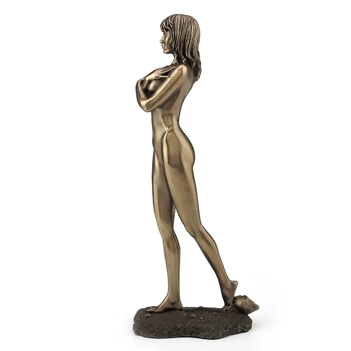 Холодная литая медь технология обнаженная женская фигура скульптура отель кафе модель номер смолы штампы звезда голый искусство Женщины Леди красавицы