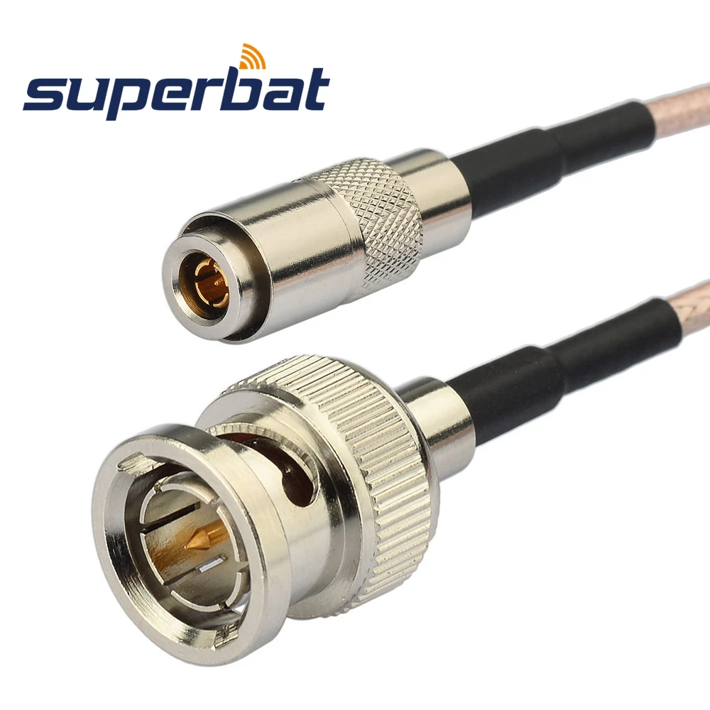 Superbat 3G/HD SDI кабель сделан с BNC папа на DIN 1 0/2 3 RG179 Кабель адаптер для BMPC Blackmagic Video