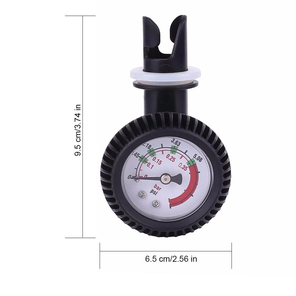 Насос из ПВХ ГАЗ давление тесты Калибр барометр для надувная лодка каяк доске воздуха Термометр SUP давление клапан разъем