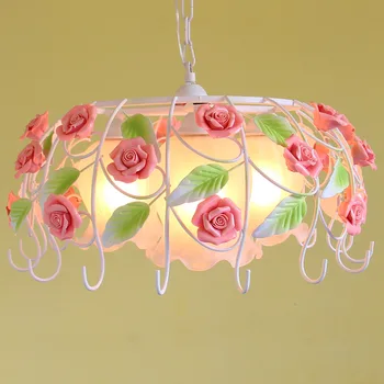 

Horticulture Korean Pendant Lights balcony clothing store restaurant style flowers creative Pendant Lights TA9199