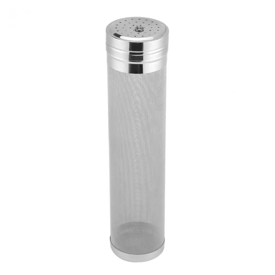 7 x 29cm 300 Micron Stainless Steel Mesh Beer Brewing Filter For