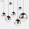 Modern Pendant Lights Silver Mirror Ball Hanglamp Globe Glass Led Lamp Kitchen Living Room Bedroom Home suspension luminaire ► Photo 2/6