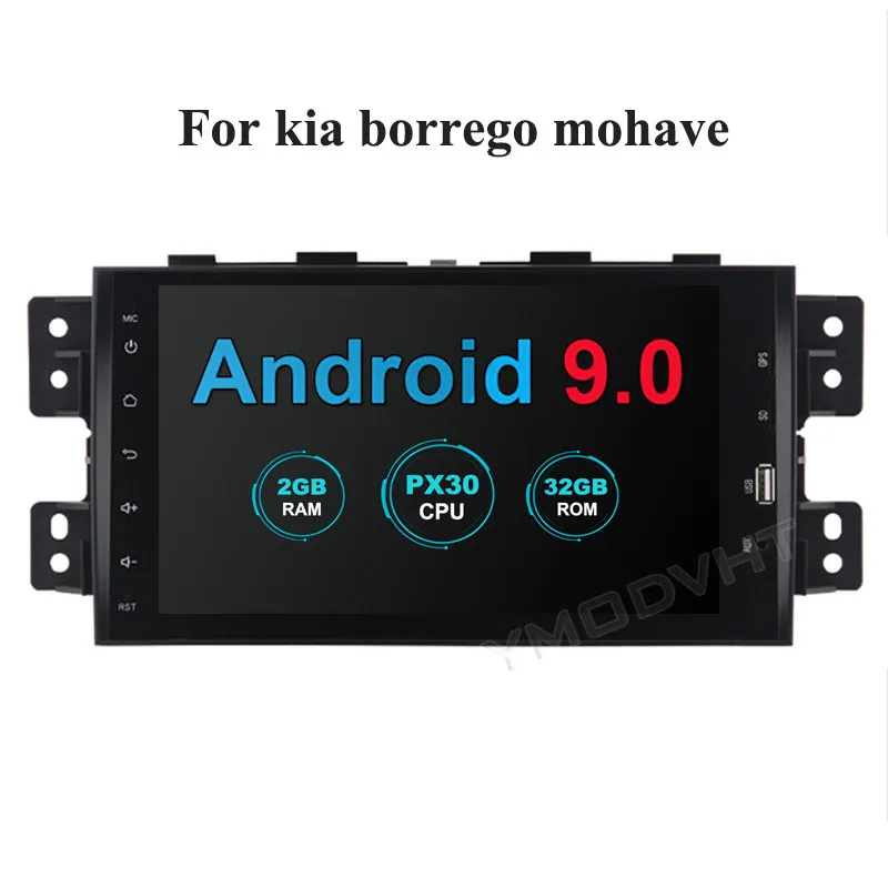 Ymodvht 9 дюймов 4 Гб+ 64 ГБ Android 9,0 Автомобильный DVD Радио Для Kia Borrego Mohave 2008-2012 2013 gps навигации мультимедиа