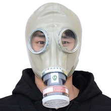 Противогаз респиратор промышленная-безопасная полная маска для лица с фильтрующим картриджем анти-органические газов и паров защитные маски
