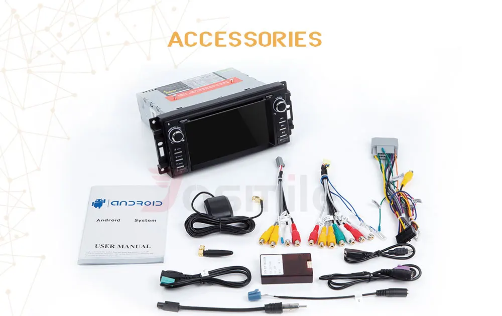 Discount Car Stereo Android 8.0 GPS Navi Bluetooth Sat For 07-10 Jeep Wrangler Unlimited OBD Canbus Octa-Core 4G RAM 32G ROM 11
