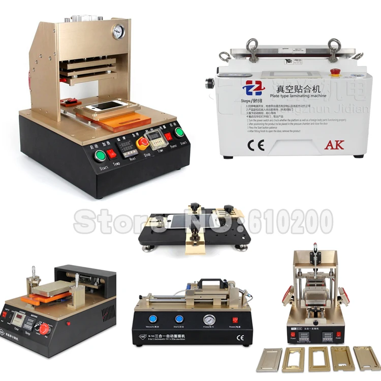 

KA OCA Lamination Machine+Automatic Frame Laminator Machine+Automatic LCD Separator+Automatic 3 IN 1 OCA Film Laminating Machine