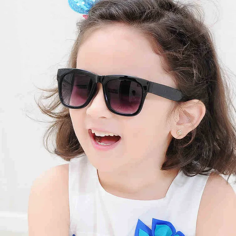 Высокого качества для мальчиков и девочек солнцезащитные очки UV400 козырек от солнца Очки для мальчиков и девочек тени UV400 солнцезащитные очки детские летние солнцезащитные очки