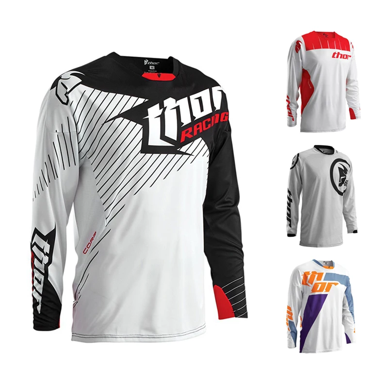 

2019 MOTO GP Thor Downhill Jerseys Breathable Clothing Bmx Moto Gp Off-road Man Race Motocross Motorcycle Riding Team Dh Shirt