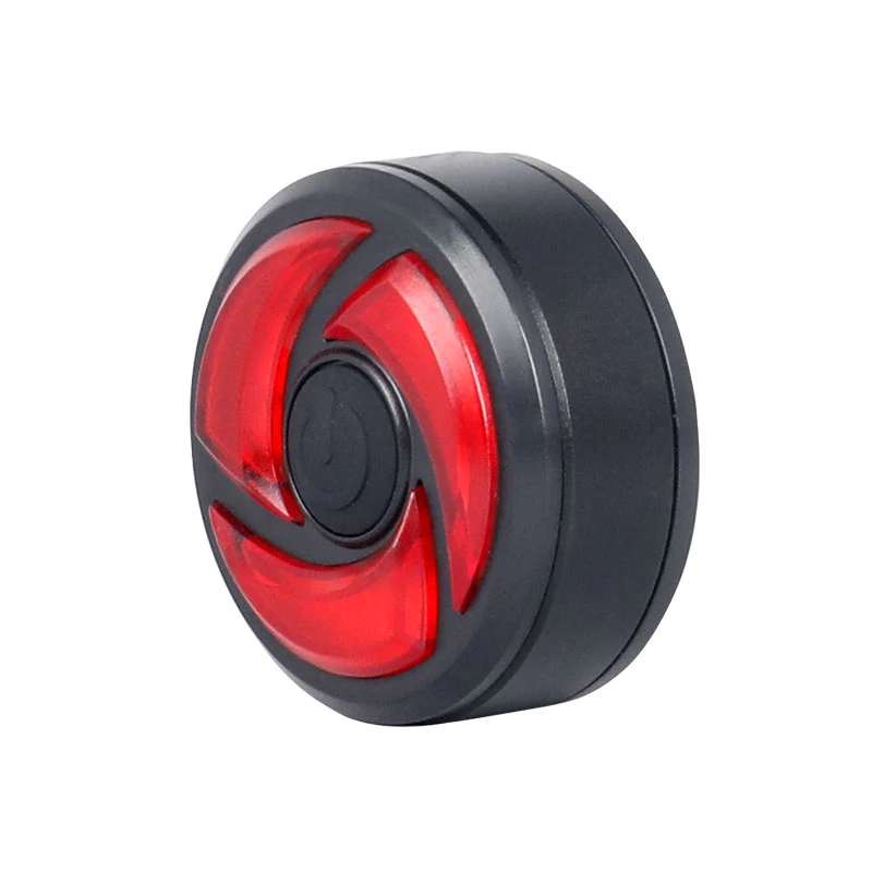 Clearance Deemoun Bicycle LED Tail Light Safety Warning Light Laser Night Mountain Bike Rear Light Lamp Usb Charging Bicycle Taillights 5