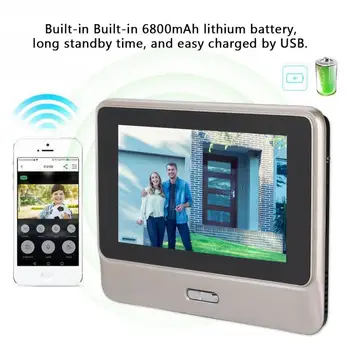 

720P Y10 Wifi Smart Video Door Bell Doorbell Real-time Intercom Doorphone US Plug deurbel 100-240V