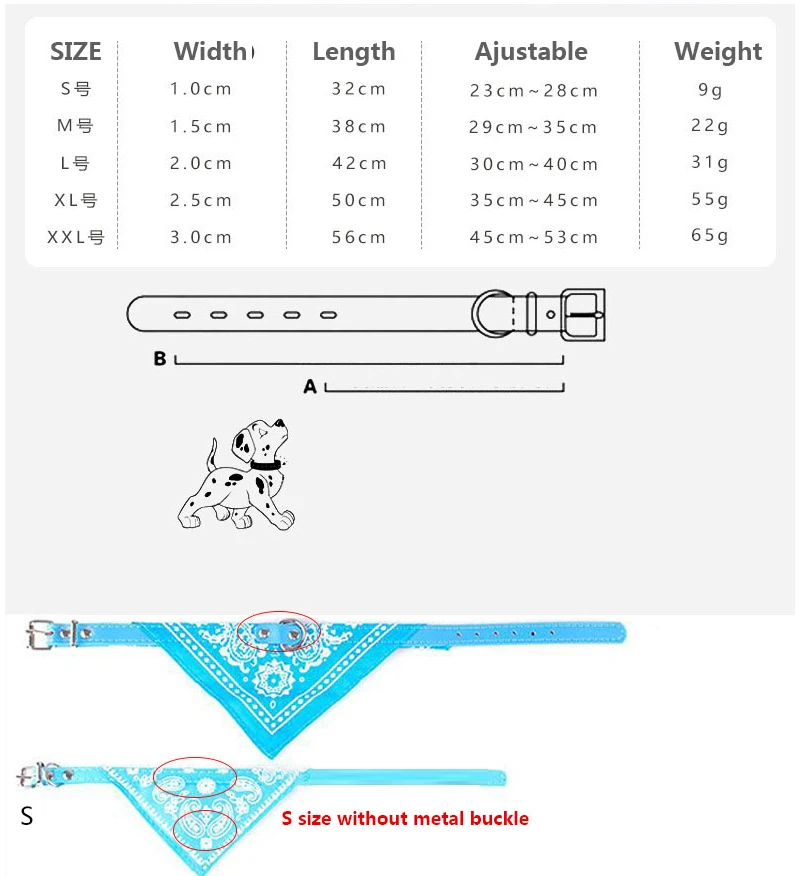 Регулируемый бандана для собак кожаный напечатанный мягкий воротник для товары для домашних собак Кот Шарф для собак ошейник для Щенок Чихуахуа шейный платок для питомца