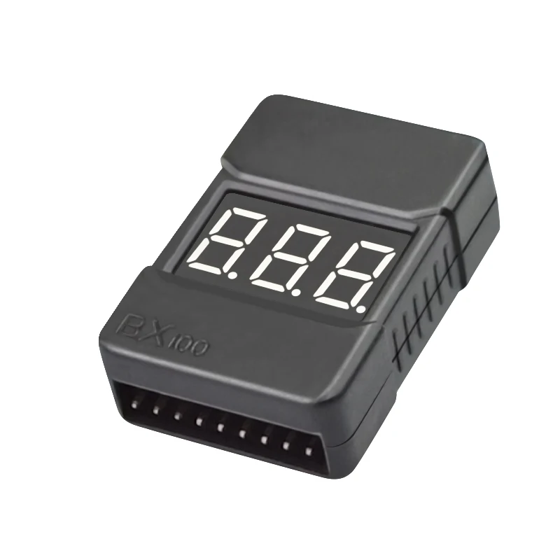 HotRc BX100 1 8S Lipo тестер напряжения батареи/Сигнализация низкого напряжения/Проверка