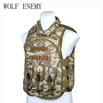 

SWAT Airsoft Paintball Tactical Combat Assault Vest BK/DE/multicam